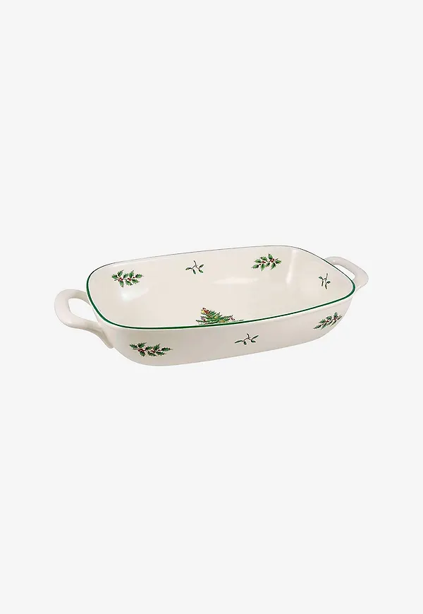 Cool brödkorg i grönt från Spode.