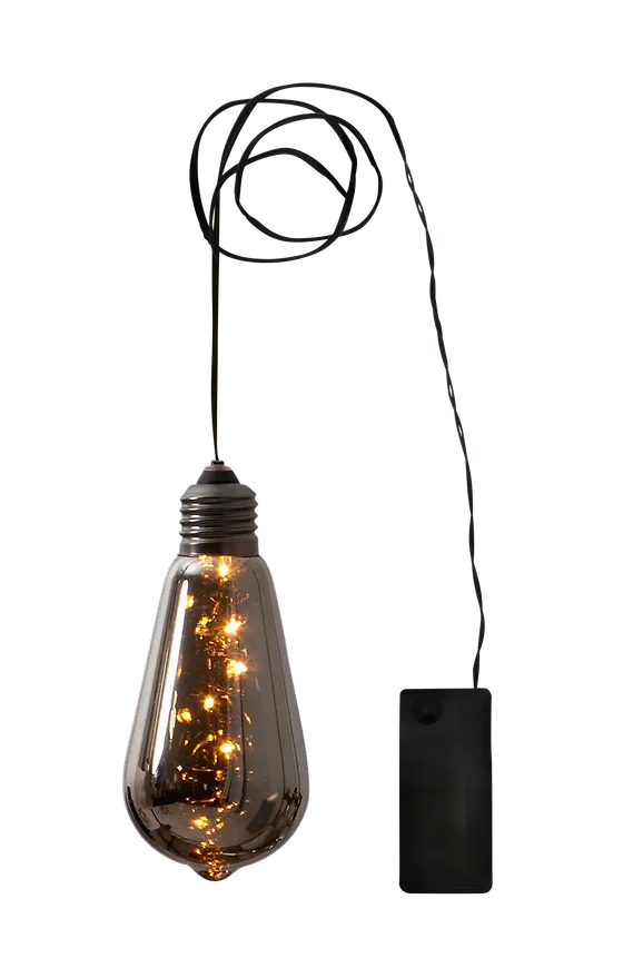 Klassisk lampa i svart från Star Trading.