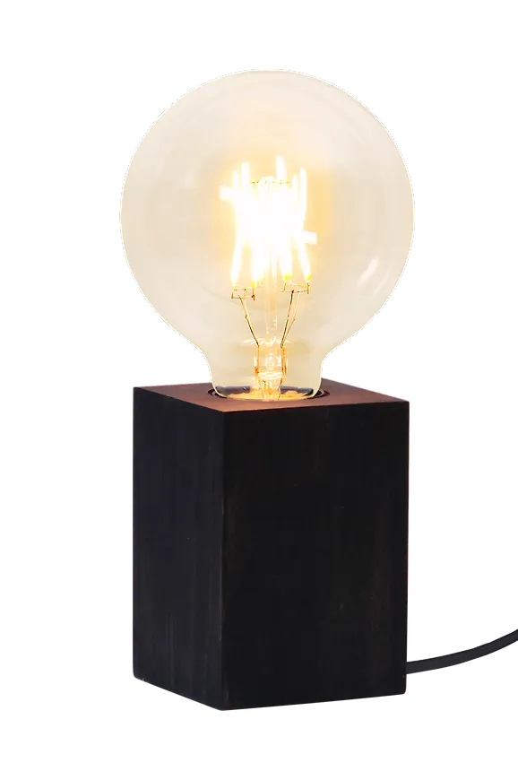 Fantastiskt fin svart lampa 2025 från Star Trading.