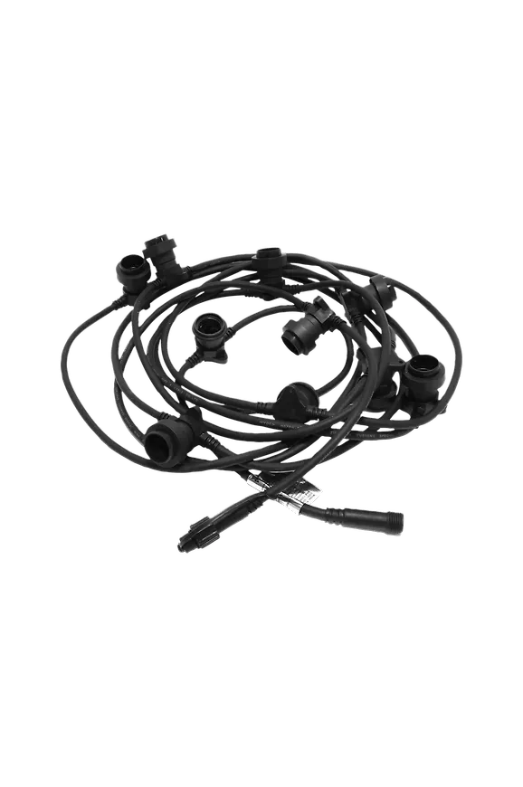 Svart Star Trading-lampa i härlig modell.