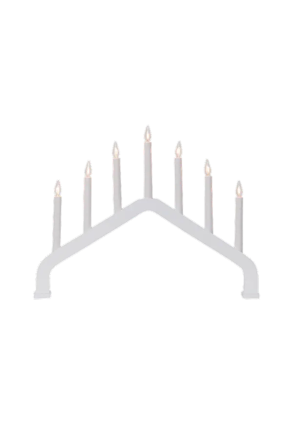 Mysig vit lampa 2025 från Star Trading.