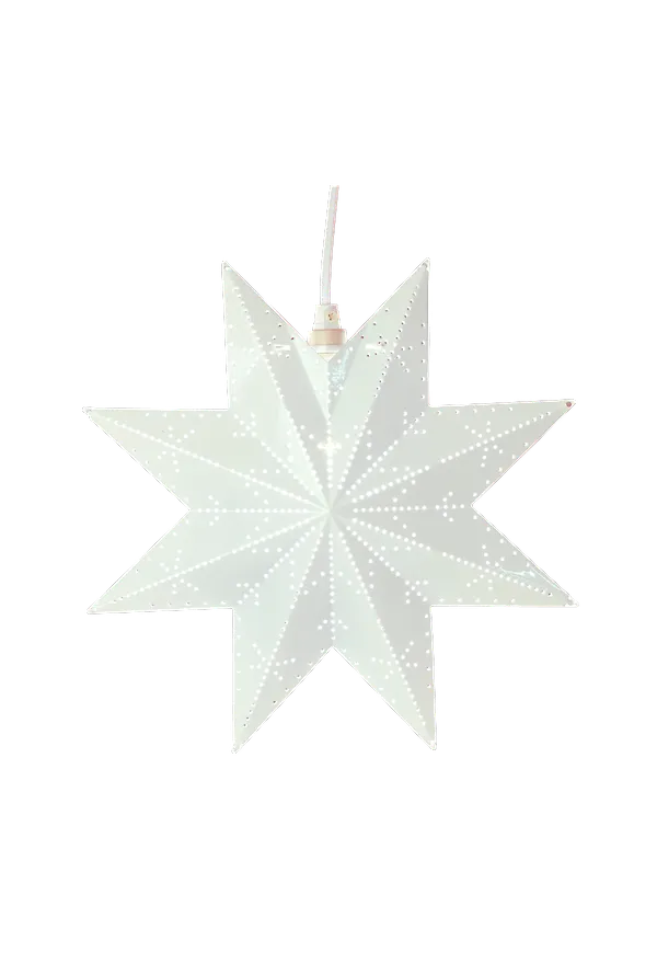 Vit Star Trading lampa som passar perfekt till sommaren 2025!