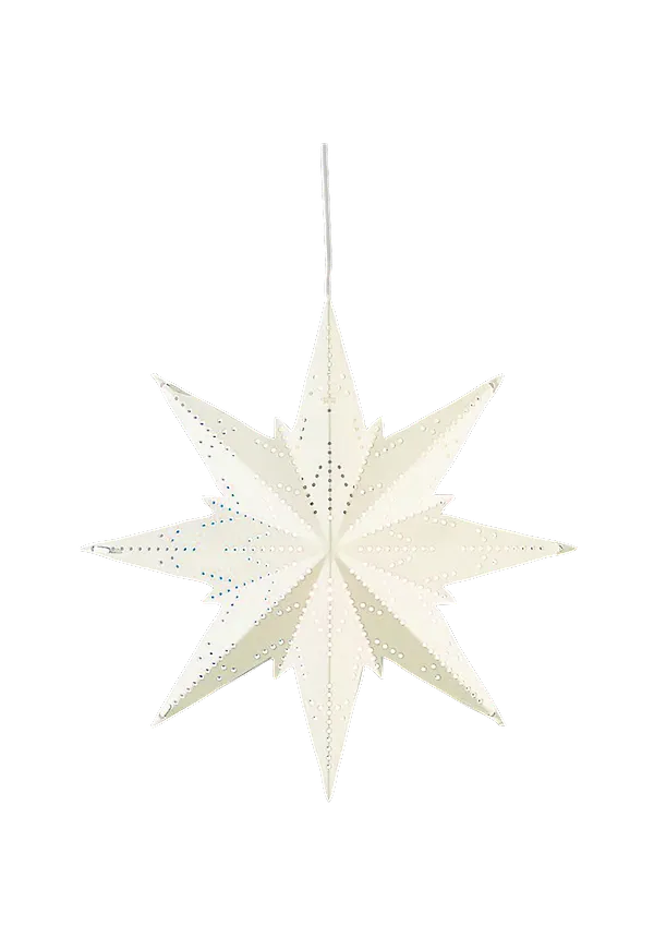 Vit Star Trading lampa som passar perfekt till sommaren 2025!