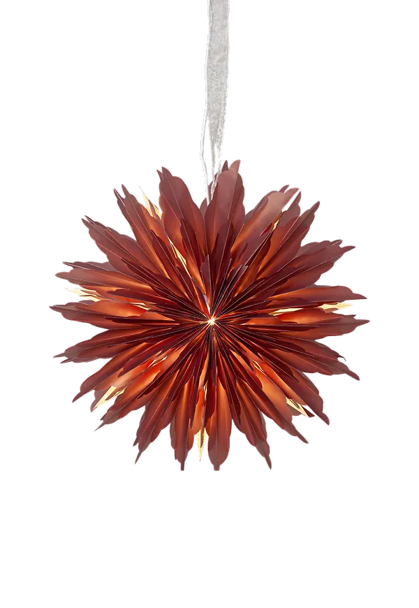 Röd Star Trading-sladdställ i mysig modell.