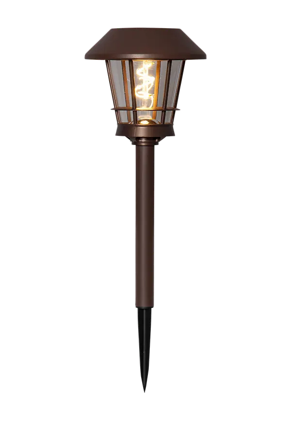 Fantastiskt snygg brun lampa 2025 från Star Trading.