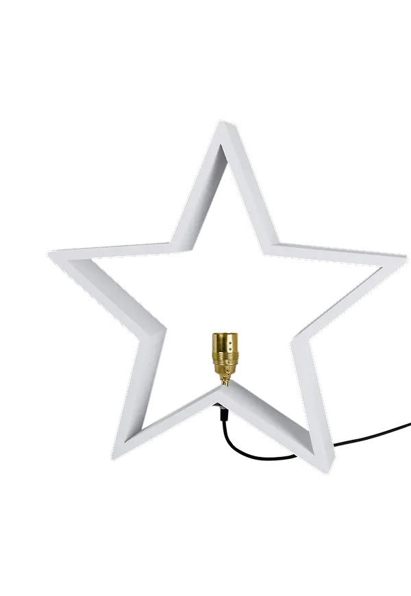 Fantastiskt snygg vit lampa 2025 från Star Trading.