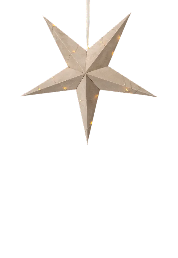 Riktigt trendig beige lampa 2025 från Star Trading.