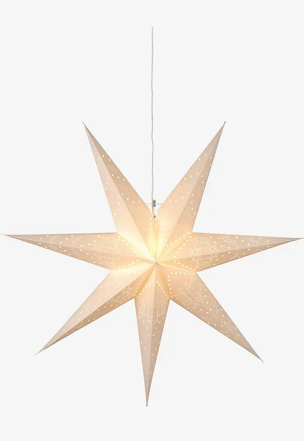 Vit lampa som passar perfekt till sommaren 2025!