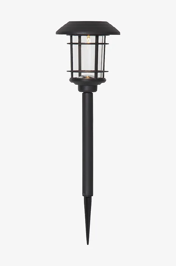 Supersnygg svart lampa 2025 från Star Trading.