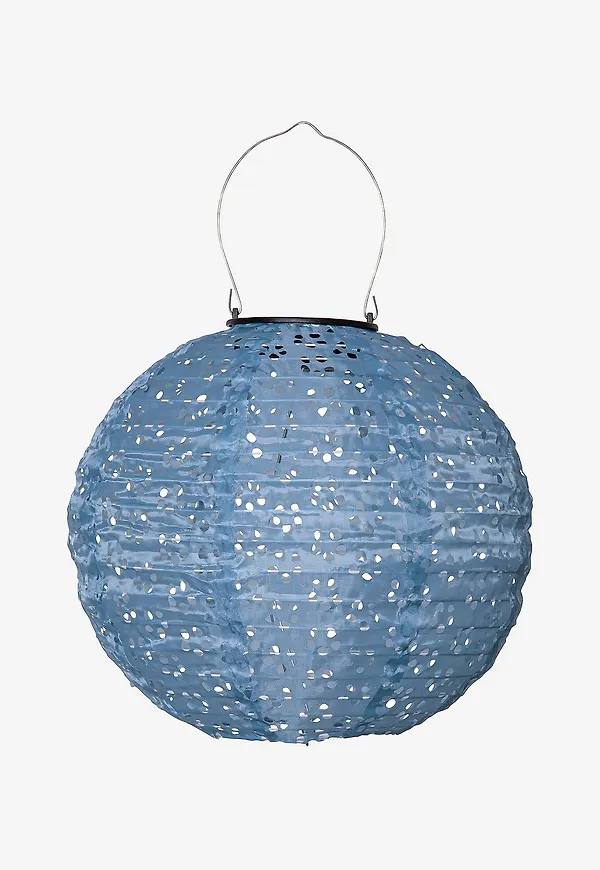 Moderiktig lampa i blått från Star Trading.