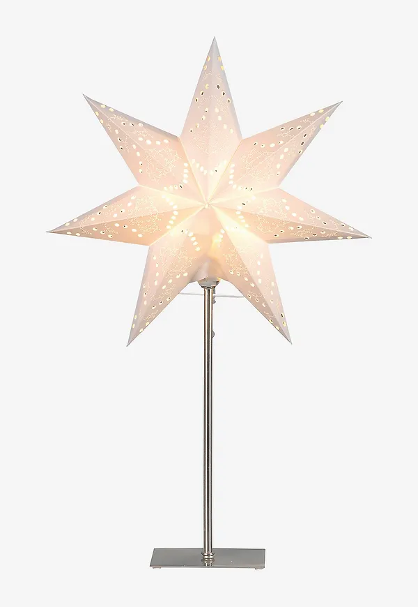 Vit Star Trading lampa som passar perfekt till sommaren 2025!