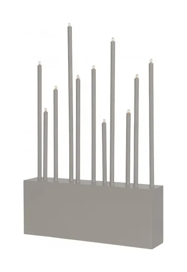 Beige Star Trading-ljusstake i stilren modell.