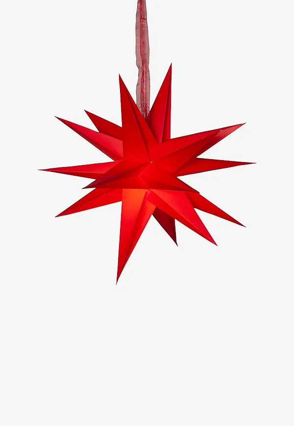 Jättefin röd lampa 2026 från Star Trading.