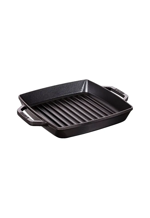 Otroligt fin gjutjärnspanna i svart från Staub.