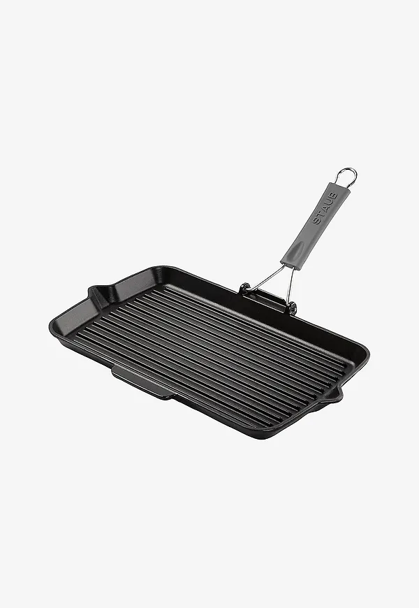 Jättefin stekpanna i svart från Staub.