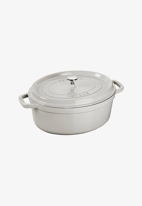 Grå Staub-gryta i riktigt trendig modell.