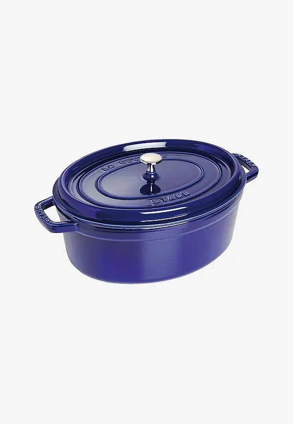 Ikonisk gryta i blått från Staub.