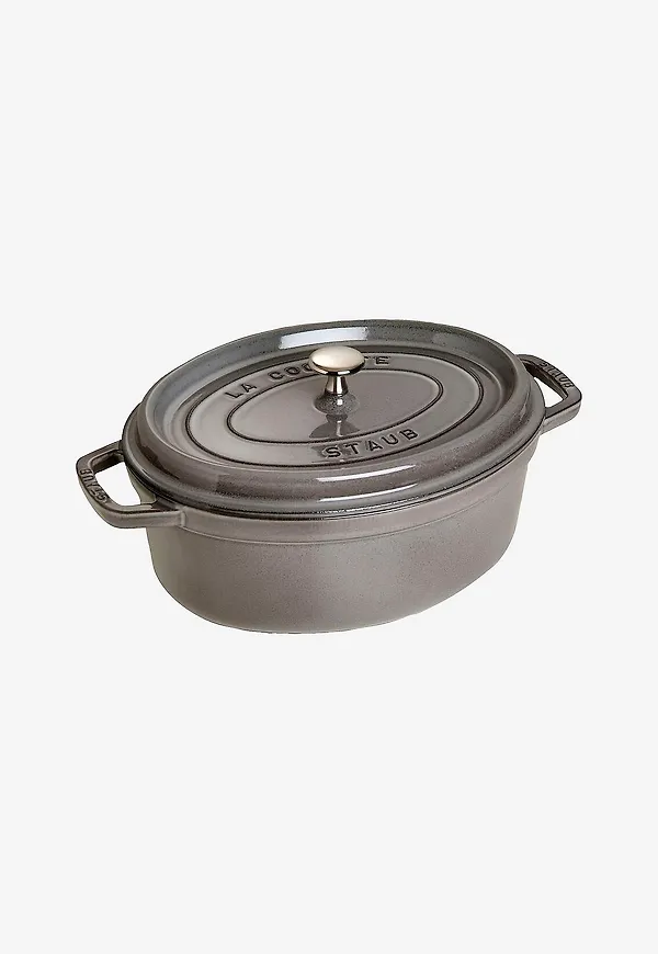 Elegant gjutjärnsgryta 2026 från Staub.