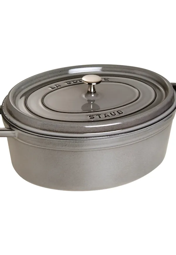 Grå Staub-gryta i mysig modell.
