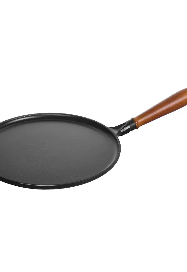 Svart Staub-pannkakspanna i otroligt fin modell.