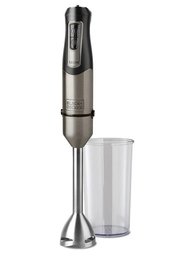 Modern mixer i silver från Black+Decker.