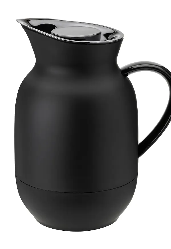 Otroligt fin termoskanna i svart från Stelton.