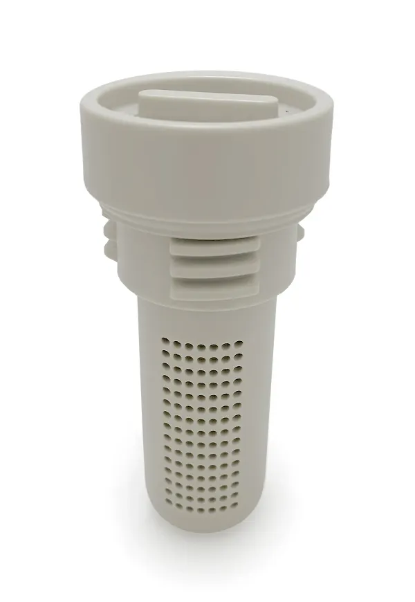 Beige Stelton-termoskanna i moderiktig modell.