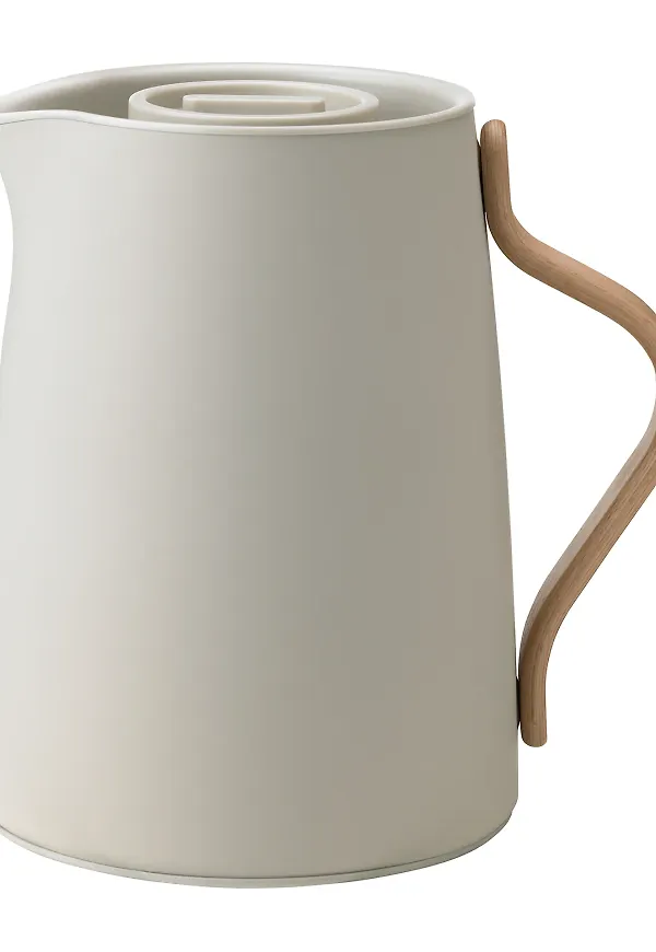 Beige Stelton-termoskanna i cool modell.