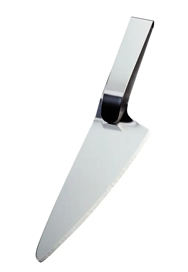 Stilriktig tårtspade i silverfärgade från Stelton.