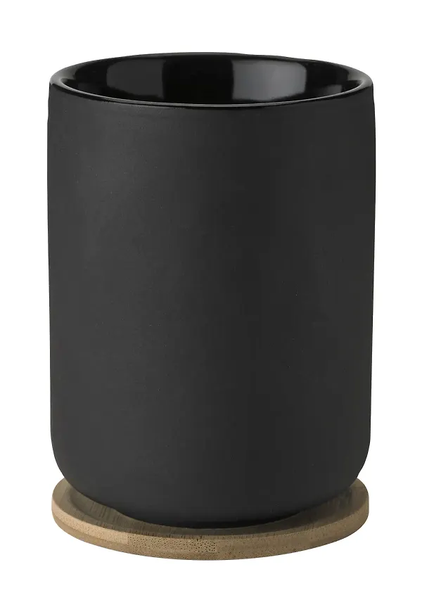 Svart Stelton-termosmugg i jättefin modell.