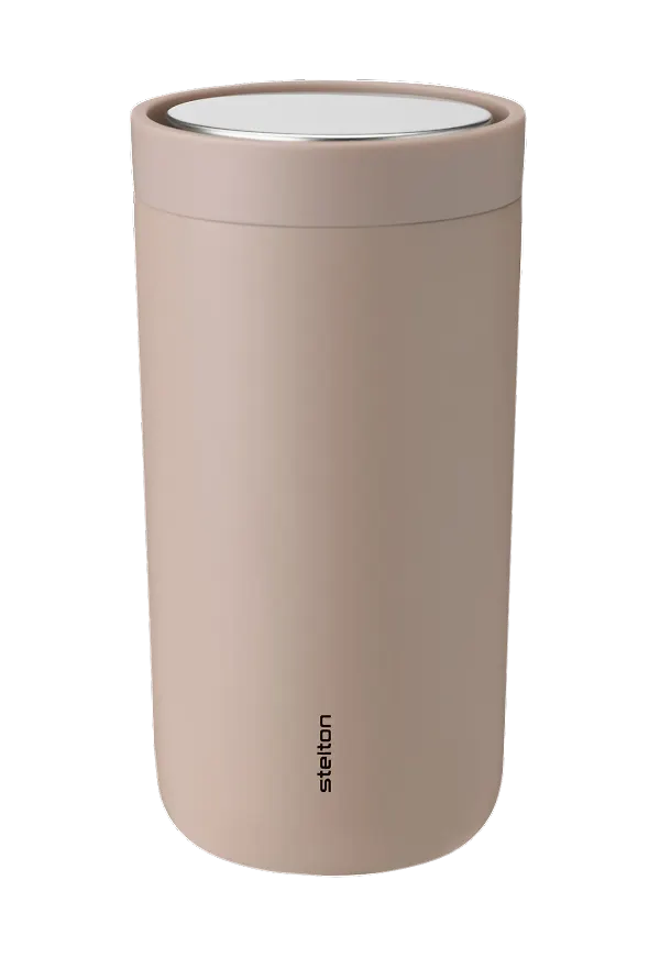 Riktigt snygg termosmugg i rosa från Stelton.