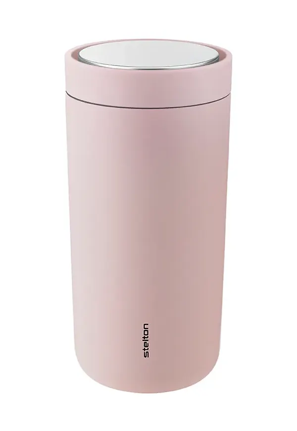 Ikonisk termosmugg i rosa från Stelton.