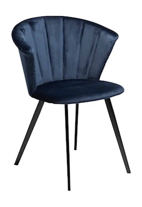 Komfortabel blå stol 2025 från Dan Form Denmark.