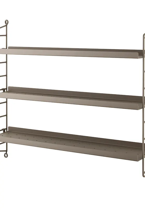 Jättefin beige hylla 2025 från String.