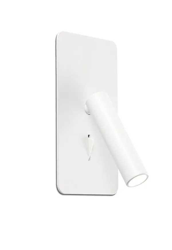 Snygg vägglampa i aluminium från Faro Barcelona.