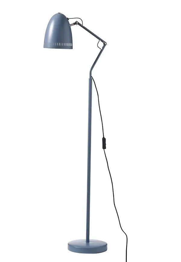 Jättefin golvlampa i blått från Superliving.