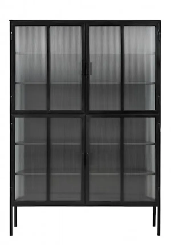 Svart Nordal-skåp i superfin modell.