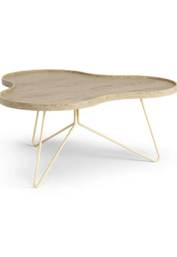Beige Swedese-ekbord i modern modell.