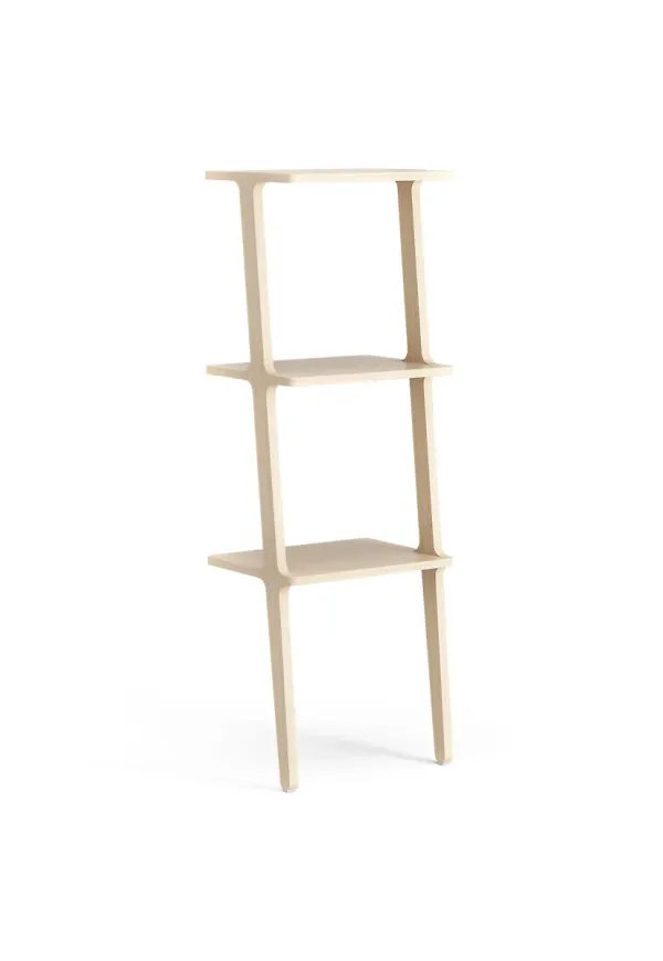 Trendig hylla i beiget från Swedese.