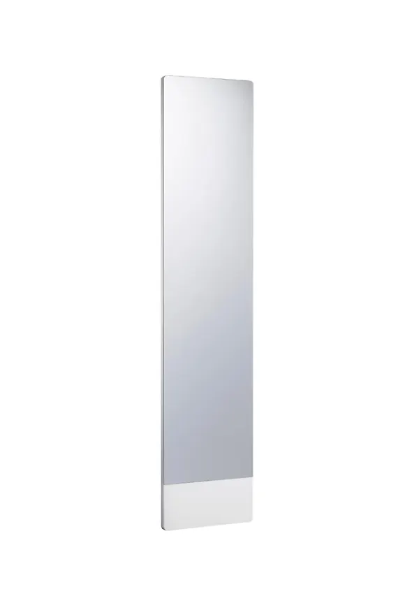 Jättesnygg väggspegel i vitt från Swedese.