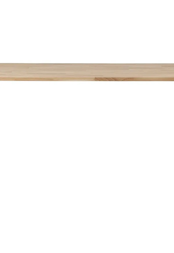 Trendig köksbord i svart färg gjord i ek.