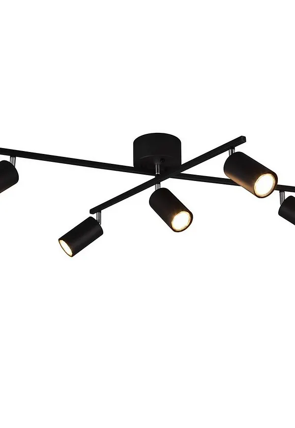 Otroligt fin lampa i svart från Trio Lighting.