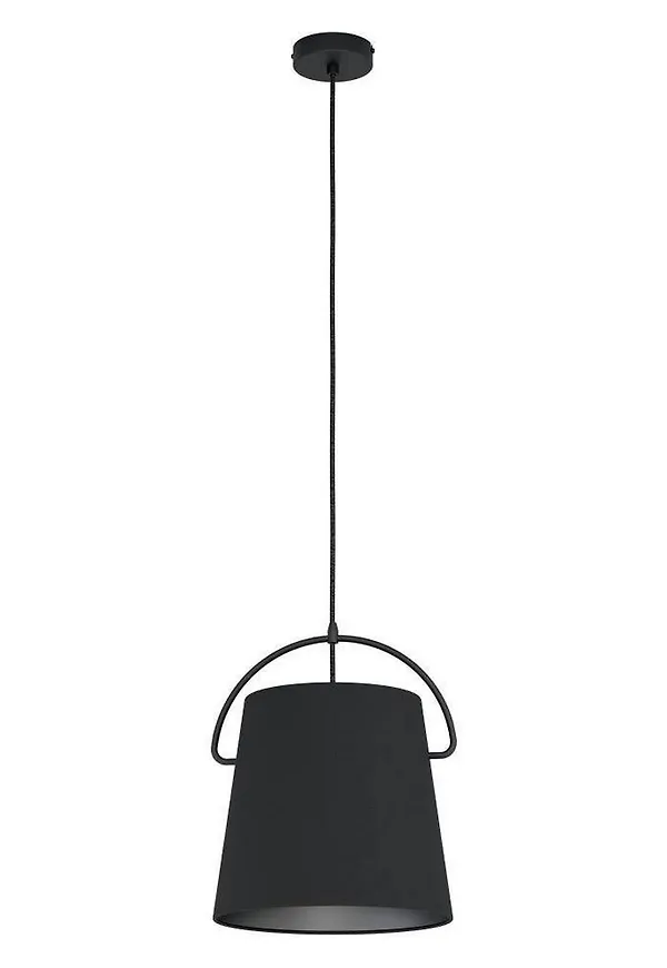 Klassisk lampskärm i svart från Eglo.