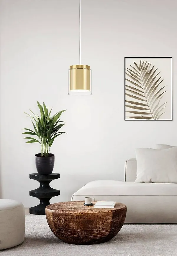 Vacker glödlampa i guld från Eglo.