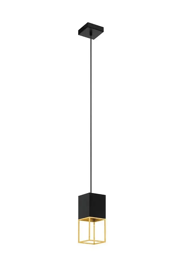 Guldfärgad Eglo-hänglampa i mysig modell.