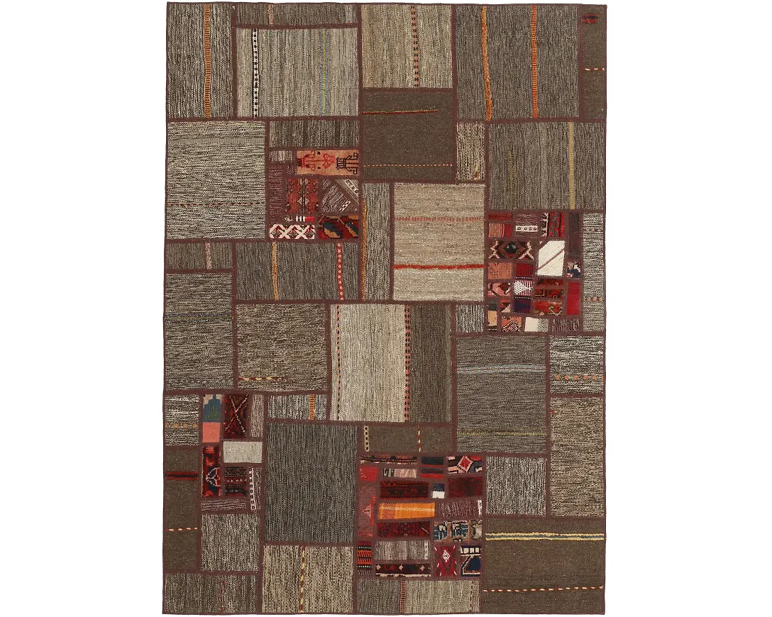 Flerfärgad ullmatta som passar perfekt till våren 2025!