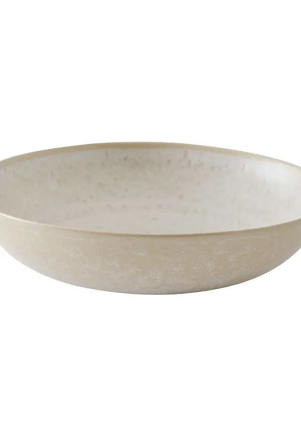 Beige Tell Me More-salladsskål i riktigt fin modell.