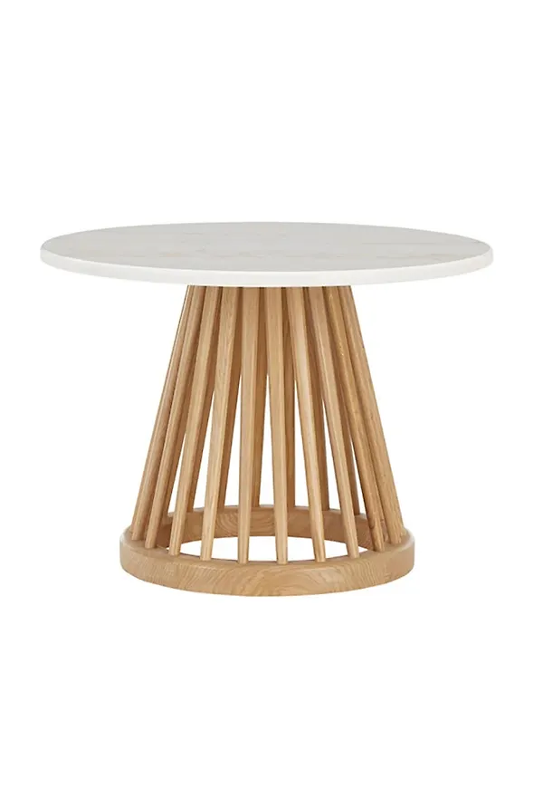 Skön soffbord i vitt från Tom Dixon.