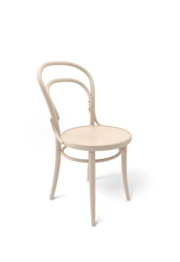 Trendig stol i beiget från TON.