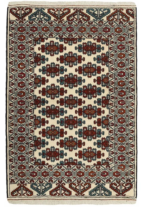 Riktigt snygg matta i rött från Rezas.